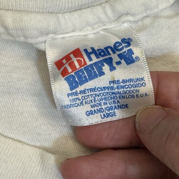 Vintage 1994 Blue Angels T-Shirt – Men’s Large US Navy Single Stitch Made In USA - Picture 3 of 9